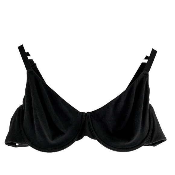 SKIMS Other - SKIMS Cotton Jersey T-Shirt Bra Soot Black 44D/42D NWT/NWOT
